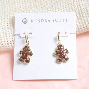 Kendra Scott Gingerbread Drop Earrings Gold